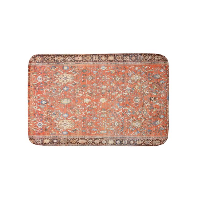 Impresión de alfombra de seda persa (Anverso)