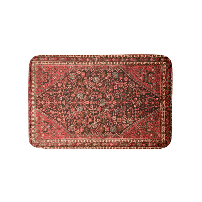 Impresión de alfombra de seda persa (Anverso)