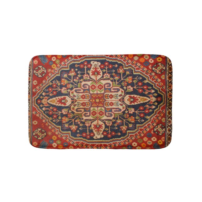 Impresión de alfombras en el centro persa de Kasha (Anverso)