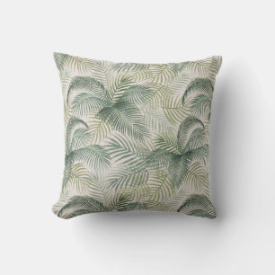 Impresión de almohada de acento al aire libre marr