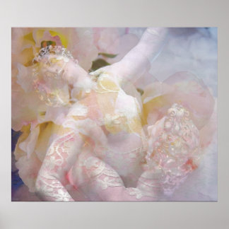 Impresión de amor románico victoriano