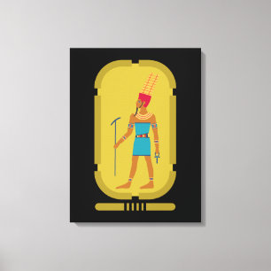 Impresión De Amun God Of Air Canvas