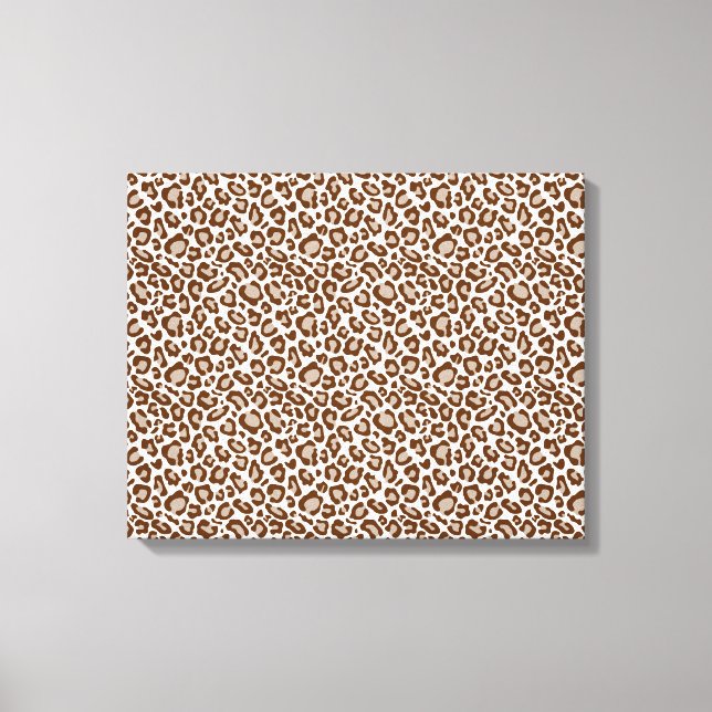 Impresión de animales leopardos marrones (Anverso)