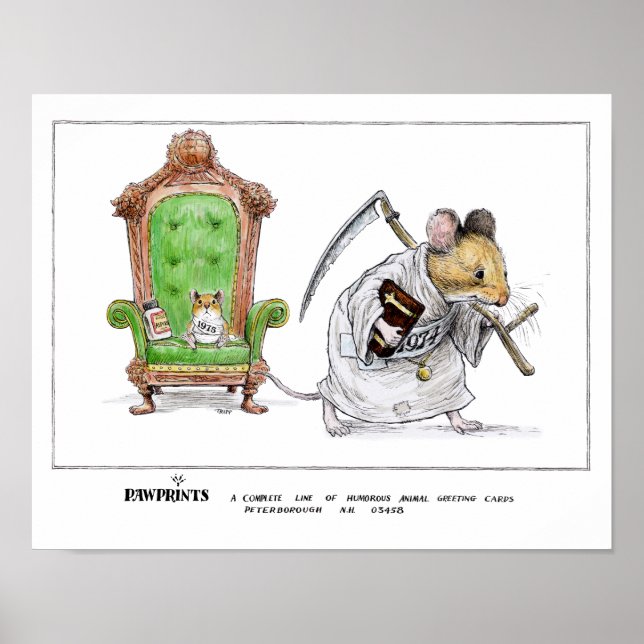 Impresión de Año Nuevo 1975 (Frente)