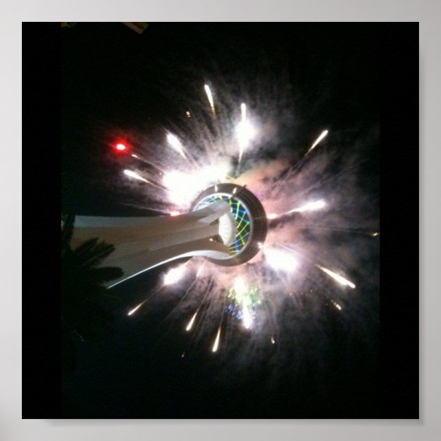 Impresión de Año Nuevo Feliz (Frente)