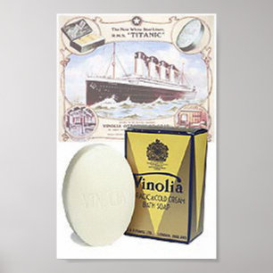 Impresión de anuncios de jabón de vintage