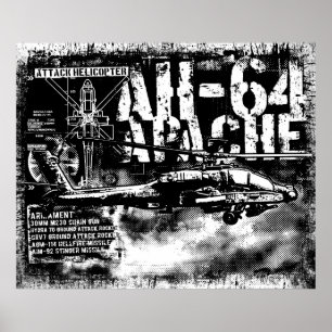 Impresión de Apache AH-64