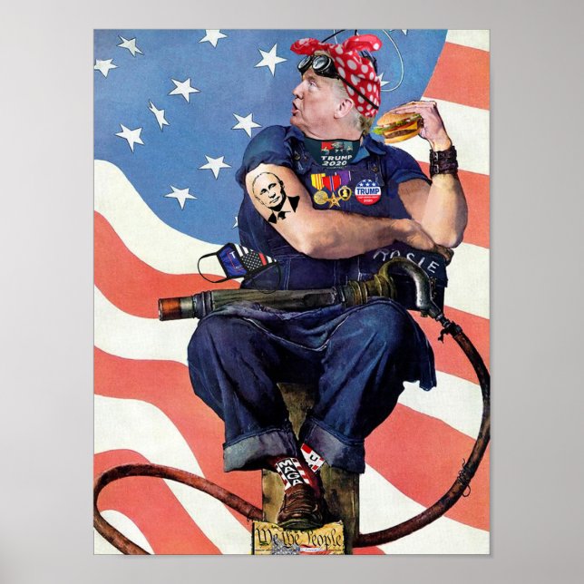 Impresión de archivo de Donnie the Riveter (Frente)
