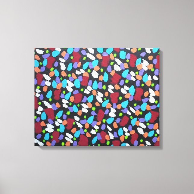 Impresión de arte abstracta perdida en las estrell (Anverso)