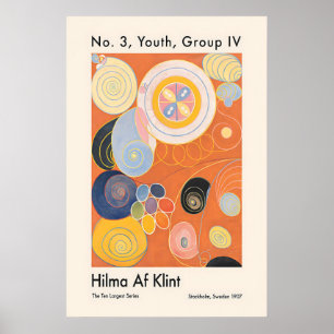 Impresión de arte abstracto de Hilma Af Klint Nara