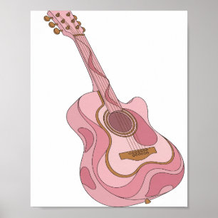 Impresión de arte abstracto de plata hermosa
