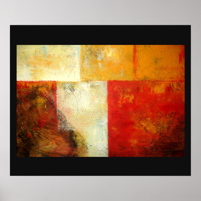 Impresión de arte abstracto original - Arte modern (Frente)