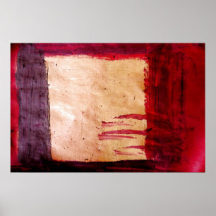 Impresión de arte abstracto original - estilo Roth
