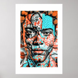 Impresión de arte africano