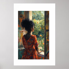 Impresión de arte africano