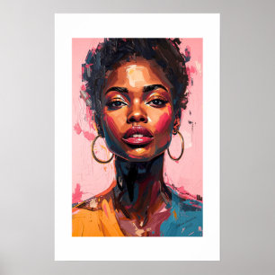 Impresión de arte africano