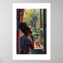 Impresión de arte africano