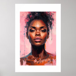 Impresión de arte africano