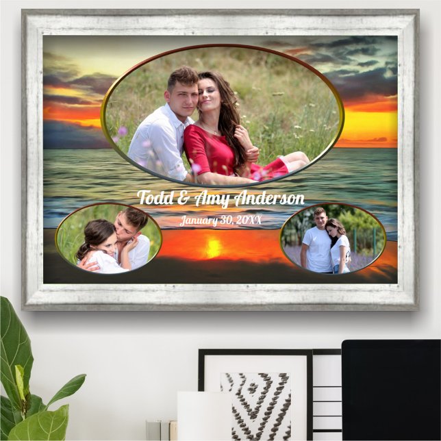 Impresión de arte Banderas Bay Sunset Love 1738 (Subido por el creador)