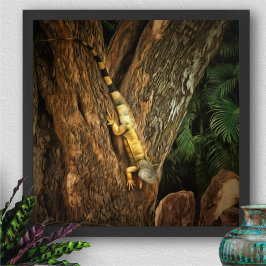 Impresión de arte Bucerias Iguana 1069