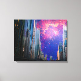 Impresión de arte "Celestial City Sky"