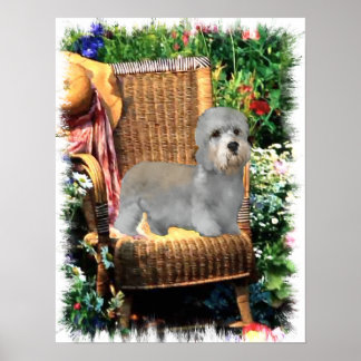 Impresión de arte Dandie Dinmont Terrier