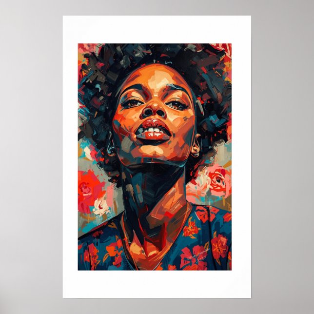 Impresión de arte de África (Frente)