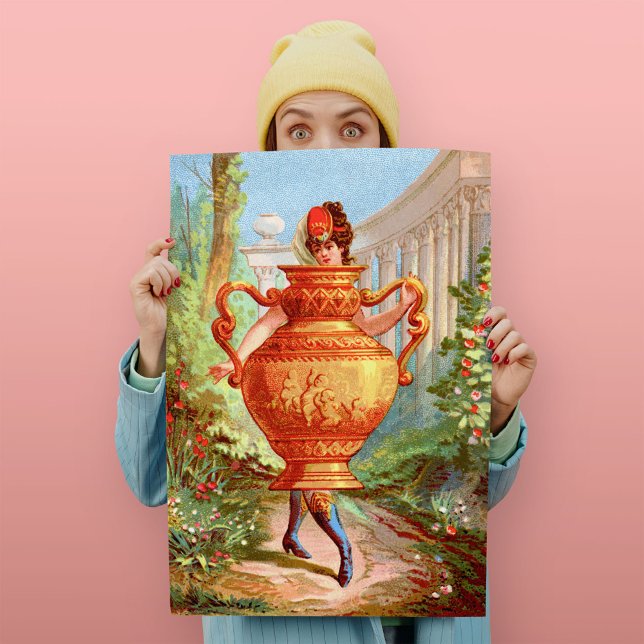 Impresión de arte de ánfora dorada de Dish Darling (Subido por el creador)