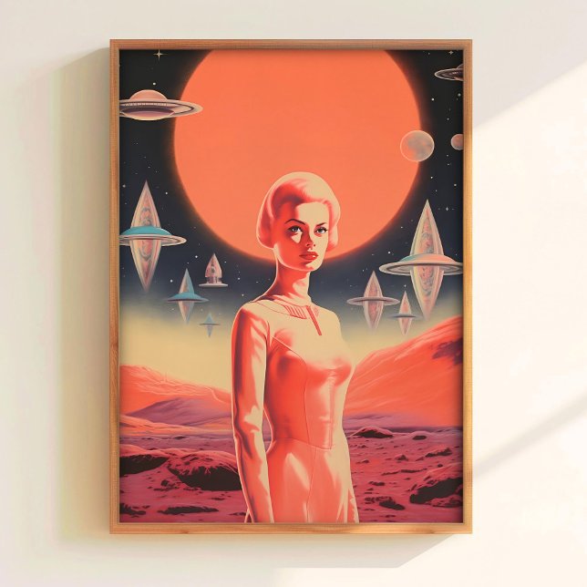 Impresión de arte de astronauta Arte de ciencia fi (Subido por el creador)
