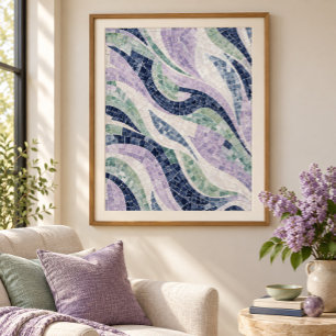 Impresión de arte de baile de Tessera de Lila
