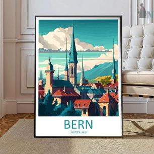 Impresión de arte de Berna Decoración del hogar Su