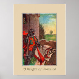 Impresión de arte de Caballero de Camelot
