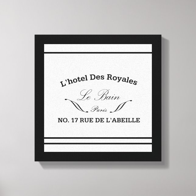 Impresión de arte de canvas de Le Bain (Anverso)