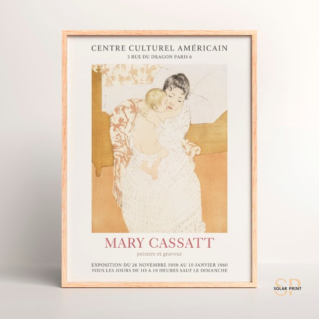 Impresión de arte de cuidado materno de Mary Cassa (Subido por el creador)