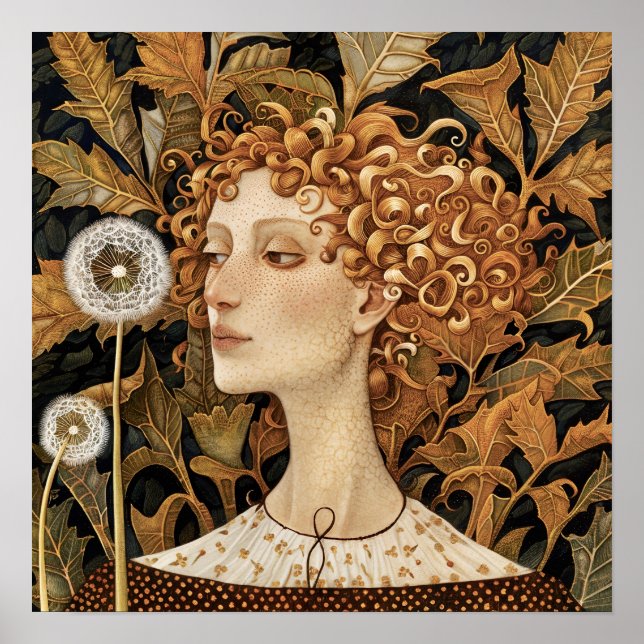 Impresión de arte de Dandelions (Frente)