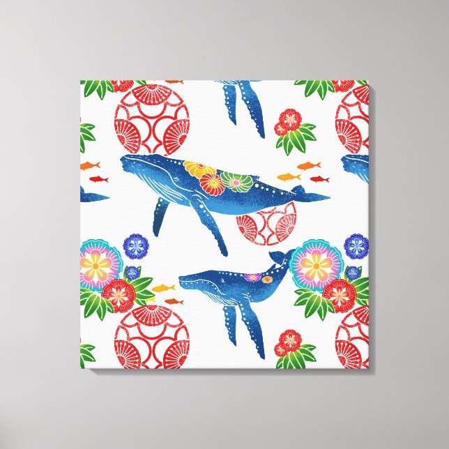 impresión de arte de estilo de okinawan bingata (Anverso)