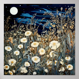 Impresión de Arte de Flores Silvestres