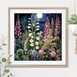 Impresión de Arte de Flores Silvestres