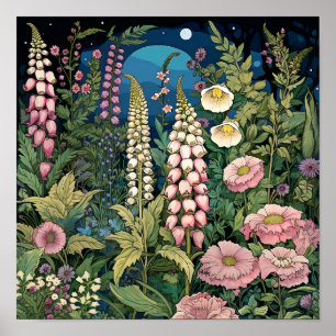 Impresión de Arte de Flores Silvestres