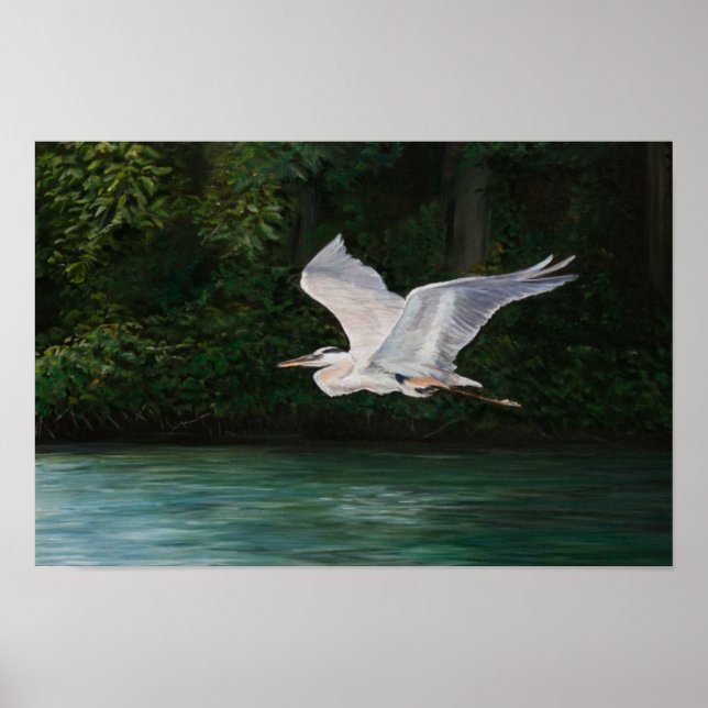 Impresión de arte de Gran Azul (Frente)