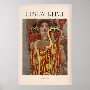 Impresión de arte de Gustav Klimt - Hygieia907 - F