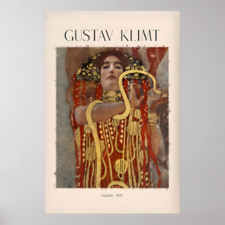 Impresión de arte de Gustav Klimt - Hygieia907 - F