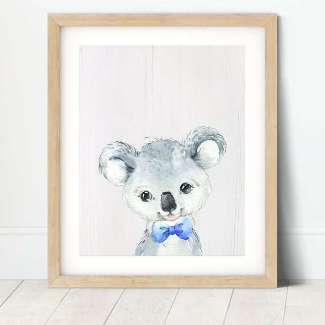 Impresión de arte de la guardería Koala Bear Bowti (Subido por el creador)
