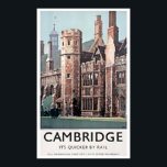 Impresión de arte de la Universidad de Inglaterra<br><div class="desc">Impresión Giclee de Bella Artes de la Universidad de Cambridge (Reproducción). Por favor,  personalizar el tamaño del poster,  la textura,  el borde y/o el marco para que se adapte a su gusto.</div>