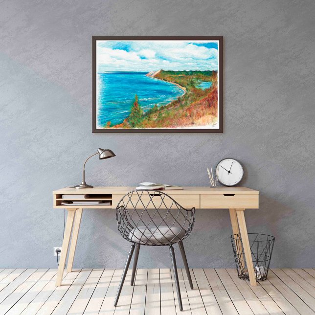 Impresión de arte de Lakeshore Michigan (Subido por el creador)