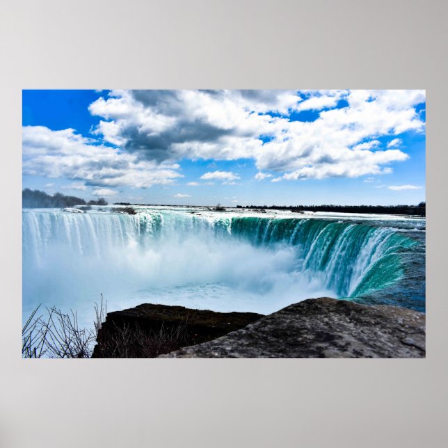 Impresión de arte de las cataratas del Niágara (Frente)