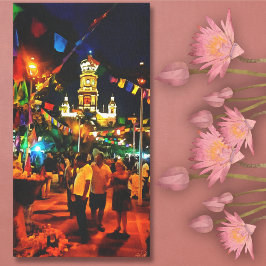 Impresión de arte de lienzo de Dia de Los Muertos 