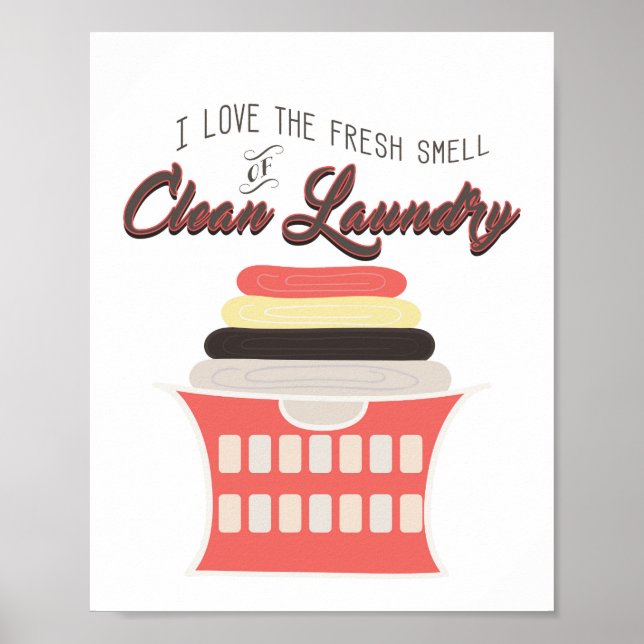 Impresión de arte de limpieza - Arte de pared de l (Frente)