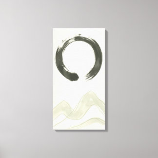 Impresión de arte de línea abstracta Japandi neutr