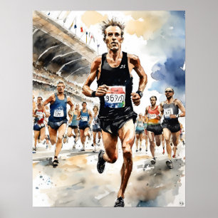 Impresión de arte de Marathon Man